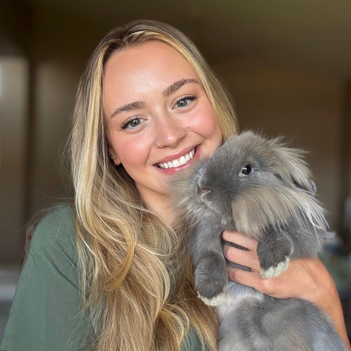 Person Holding Rabbit
